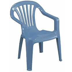 Progarden Chaise de jardin empilable pour enfants bleu clair