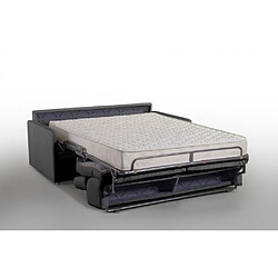 Avis Inside 75 Canapé convertible express ECLIPSE matelas 18cm tweed bleu