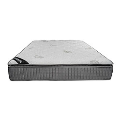 Avis Vente-Unique Matelas 180 x 200 cm ressorts ensachés 7 zones et mémoire de forme ép.28cm - MARANI de YSMÉE