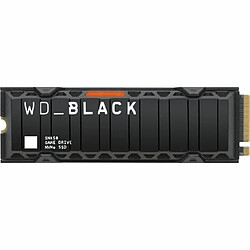 Western Digital WD Black™- Disque SSD Interne RGB - SN850 - 500Go - M.2 NVMe Dissipateur de chaleur (WDS500G1XHE) 