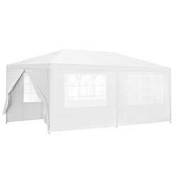 Pavillon de Jardin Wedau Blanc 600 x 300 x 255 cm [casa.pro]