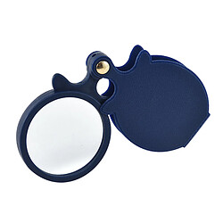 Acheter 64mm Portable Mini Loupe De Lecture Outil De Loupe De Lecture Bleu