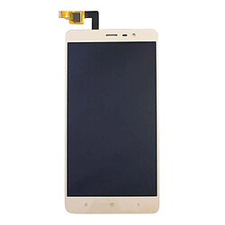 Wewoo Pour Xiaomi Redmi Note 3 or écran LCD + tactile Digitizer Assemblée pièce détachée