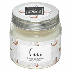 Bougie Parfumée en Verre Bocal 65g Coco 