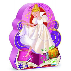 Djeco Puzzle 36 pièces - Silhouette : Cendrillon