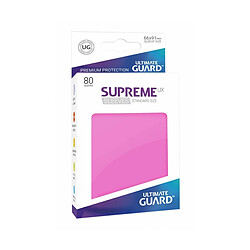 Ultimate Guard - 80 pochettes Supreme UX Sleeves taille standard Rose 