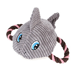 Funny Dog Toy Puppy Chew Squeaker Squeaky Stuffed Peluche Play Toy Shark