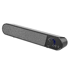 Universal YYH-Bluetooth Bar de haut-parleurs Computer Liberles sans fil Mic Mic Loudspeaker | Enceintes informatiques (noir) 