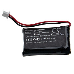 vhbw batterie compatible avec Educator EZ-903 Receiver, EZ-904 Receiver collier entraîneur de chien (300mAh, 3.7V, Li-Polymère) 