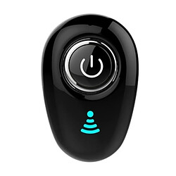 Wewoo mini écouteurs bluetooth sport avec micro pour tous les téléphones (noir) 