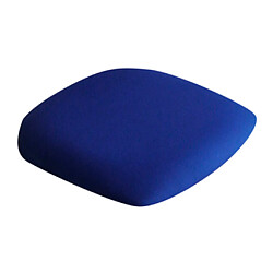 Housse de siège de chaise de salle à manger extensible avec boucle verrouillable bleu royal