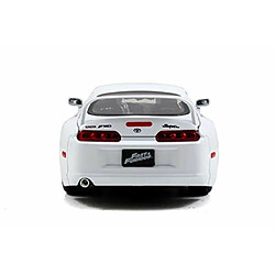 Jada Toys Fast & Furious 1:24 Brians Toyota Supra Die-cast car Blanc, Jouets pour enfants et adultes (97375) pas cher