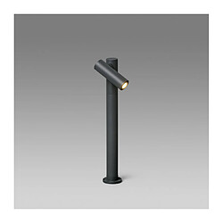 faro Borne de jardin Spy Gris foncé 1 ampoule 50cm Coloris : Gris foncéNombre d'ampoules : 1Type d'ampoule : LED intégréPuissance Max en Watts (W) : 6Ampoules incluses : OuiIP65Température de couleur LED en Kelvin (K) : 300