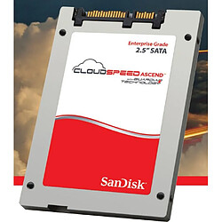 Sandisk CloudSpeed Ascend SSD 240Go CloudSpeed Ascend SSD 240Go Enterprise 6,4cm 2,5 pouces SATA 6Go/s 19nm eMLC lecture intensive