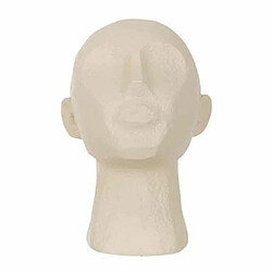 Paris Prix Statuette Déco Tête Abstraite 22cm Beige