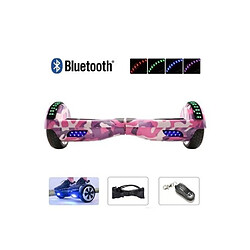 Avis Air Rise PACK HOVERBOARD 6.5 POUCES LED Camouflage ROSE ET HOVERKART NOIR