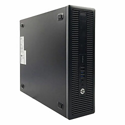 PC HP ProDesk 600 G1 SFF Intel Core i5-4570 RAM 16Go SSD 2To Windows 10 Wifi - Occasion