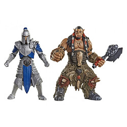 Jakks Pacific Warcraft - Pack 2 figurines Alliance Soldier vs. Durotan 6 cm