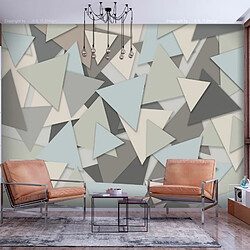 Paris Prix Papier Peint Geometric Puzzle 140 x 200 cm 