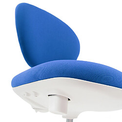 Chaise pour enfant / Chaise de bureau pour enfant KID VIVO Tissu Bleu hjh OFFICE