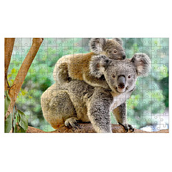 Ravensburger Puzzle Animaux 200 pièces XXL Premium La Famille Koala Multicolore