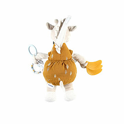 Acheter NOUKIES Peluche d'activités girafe Tiga ocre 40 cm - Noukie's