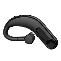 Écouteur sans fil Bluetooth Étui de charge Bluetooth V5.0 casque à oreille unique réduction du bruit écouteur étanche mains libres avec micro pour ordinateurs portables IOS Android pour la - blanche