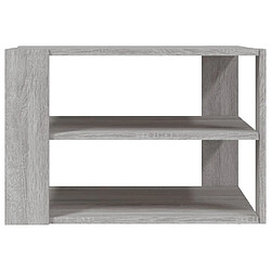 Acheter Maison Chic Table basse pour salon | Table à café sonoma gris 59,5x59,5x40 cm bois d'ingénierie -GKD14413