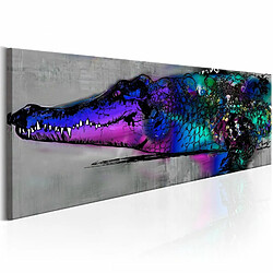 Paris Prix Tableau Imprimé Blue Alligator 45 x 135 cm 