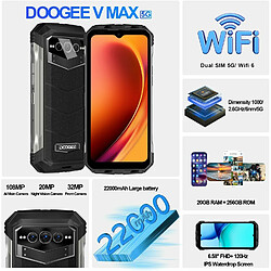 DOOGEE 5G VMAX 22000mAh 20GB+256GB 108MP