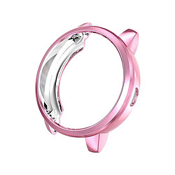 Wewoo Boîtier de montre Pour étui de protection en TPU Garmin Vivoactive 3 rose