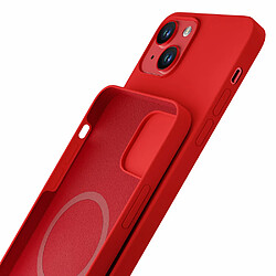 Acheter Max Protection Apple iPhone 14 Plus - 3mk Hardy Silicone MagCase Red