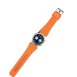 Wewoo Bracelet Orange pour Samsung Gear S3 Montre Classique Smartwatch en Silicone, Longueur: environ 22.4cm