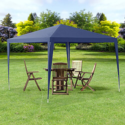 Pavillon de Jardin Wedau Bleu Foncé 300 x 300 x 255 cm [casa.pro]