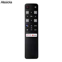 GUPBOO Télécommande Universelle de Rechange pour TCL Android 4K Smart TV Netflix YouTube 49P30F