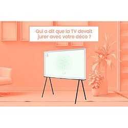 Avis Samsung TV LED 4K 163 cm TQ65LS01DA The Serif blanc