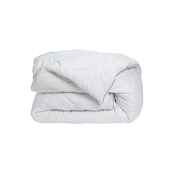 Acheter Vente-Unique Couette sensation duvet en percale de coton 91 fils/cm² - 220 x 240 cm - 400 g/m² - Blanc - AUXENCE