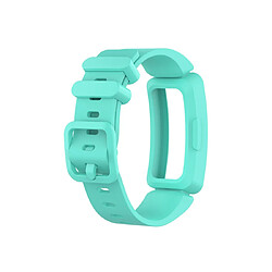 Wewoo Bracelet pour montre connectée Smartwatch avec en silicone Fitbit Inspire HR bleu lacet 