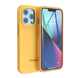 choetech coque pour iphone 13 pro max orange (pc0114-mfm-ye)