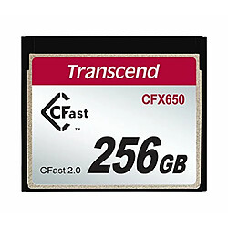 Transcend 256GB CFX650-Karte