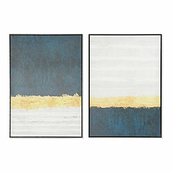 Cadre DKD Home Decor Moderne (2 Unités) (50 x 3 x 70 cm) 