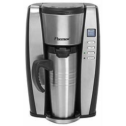 Cafetière isotherme programmable personnel 2 tasses 650w inox - acup650 - BESTRON