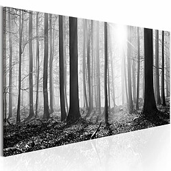 Paris Prix Tableau Imprimé Black & White Forest 40 x 120 cm 