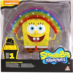 Avis Auldey Figurine Bob l'Eponge de collection - Taille 20 cm - Masterpiece MEMES - Rainbow SpongeBob