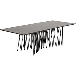 Furniture Fashion Table basse effet granit en acier Stone. Table basse effet granit en acier Stone