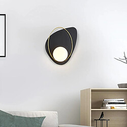 Universal Lampe murale à LED dorée de 5W Chambre à coucher Chevet Apprentissage Balcon Allée Lampe murale à LED (Lampe thermique)