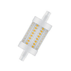 OSRAM Ampoule crayon LED 78 mm R7S 8 W équivalent a 75 W blanc chaud