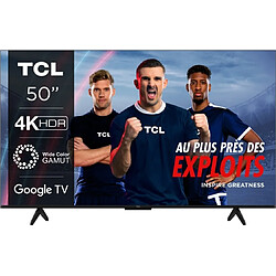 TCL TV LED 4K 126 cm 50P71B Google TV