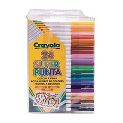 24 Feutres à dessiner CRAYOLA