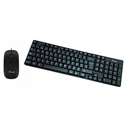 clavier et souris L-Link LL-KB-816-COMBO USB Noir